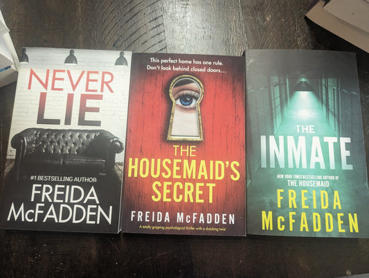 Freida Mcfadden 3-book collection