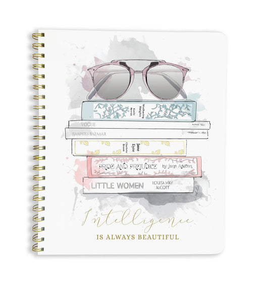 Alison Gordon Studio - Intelligence Is Always Beautiful Notebook