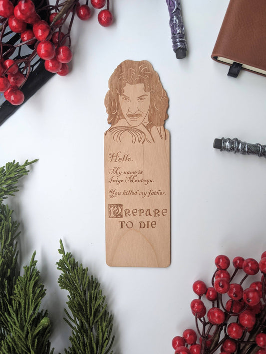 NTSD Gaming and Bookish Goods - My Name Is Inigo Montoya - Princess Bride Inspired Bookmark