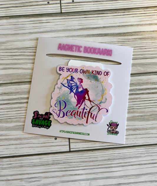 Graceful Darkness, LLC - Be Beautiful, Magnetic Bookmark