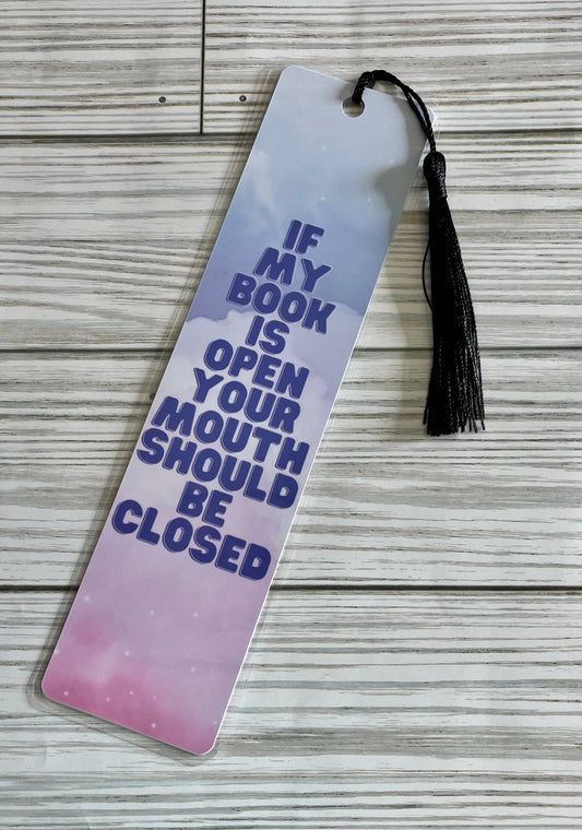 Graceful Darkness, LLC - Your Mouth Should Be Closed, Bookmark